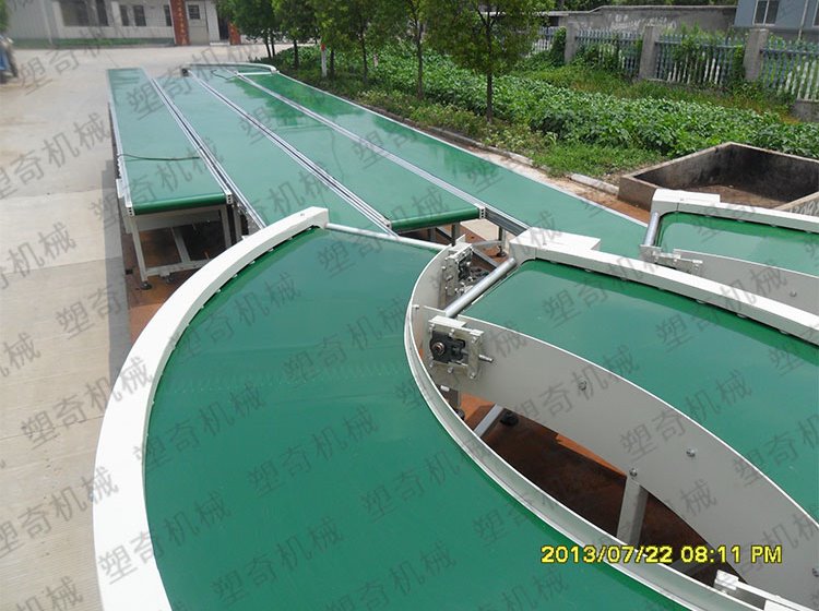 轉(zhuǎn)彎輸送機